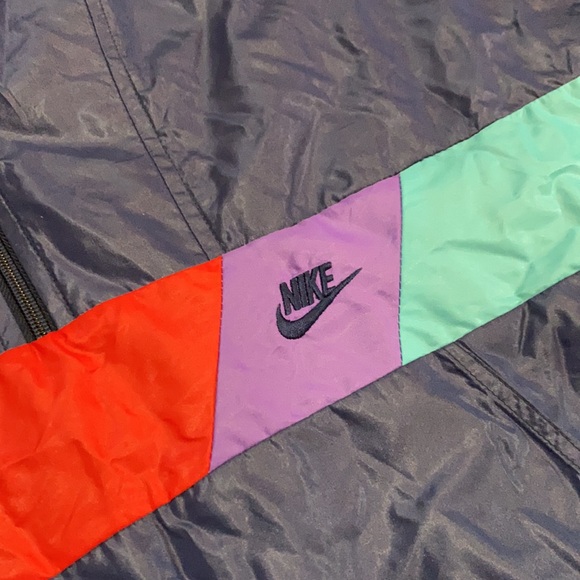 80s Nike Windbreaker Quarterzip - Picture 2 of 6